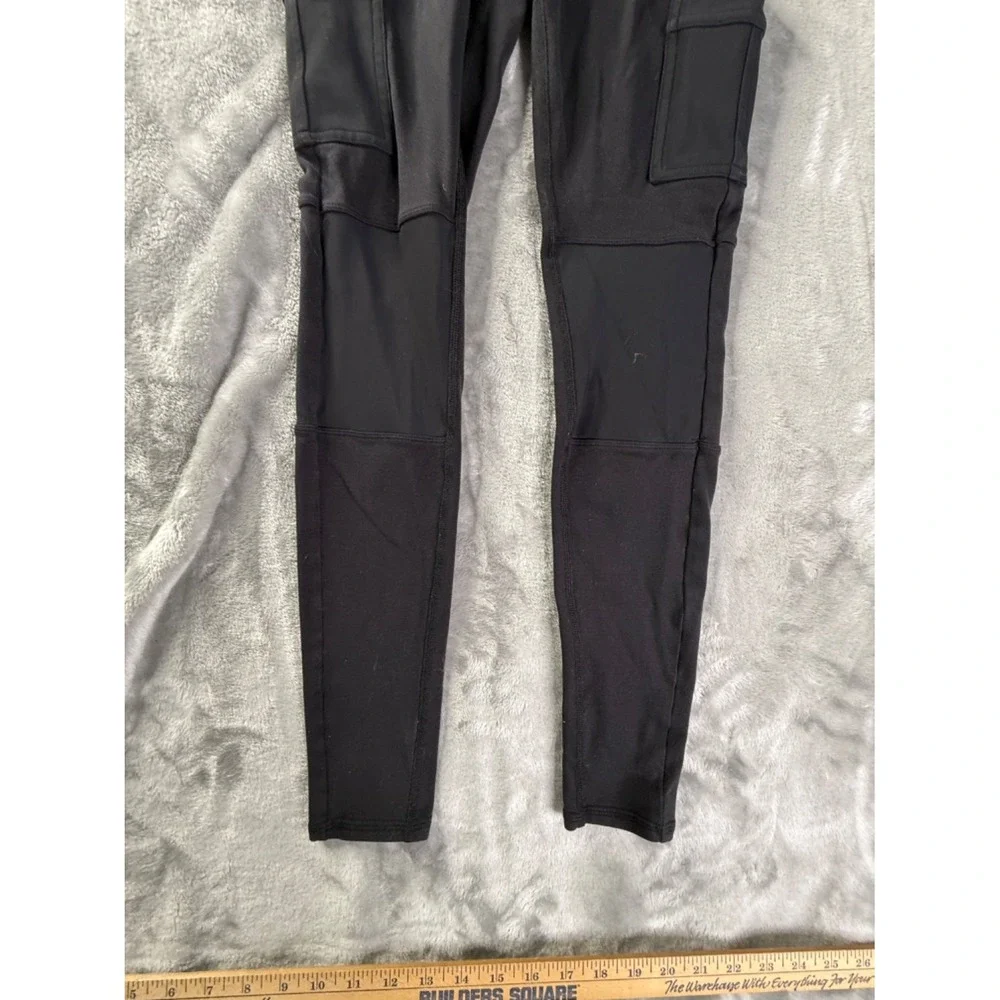 Alo Yoga Leggings High-Waist 4 Pocket Utility Legging Womens XS Black High Waist